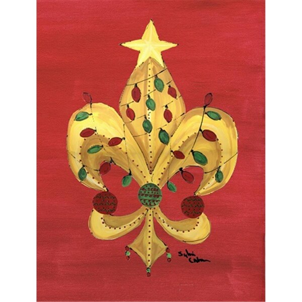 Patioplus 11 x 15 in. Christmas Garden Size Flag - PA631252
