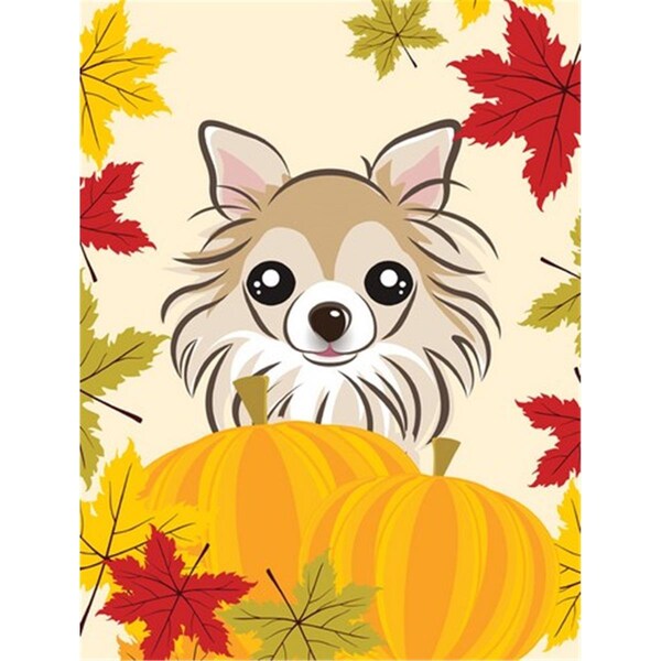 Patioplus Chihuahua Thanksgiving Flag Garden - PA260597