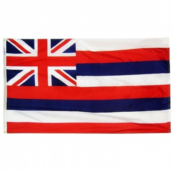 Ss Collectibles 3 ft. x 5 ft. Nyl-Glo Hawaii Flag - SS3319275