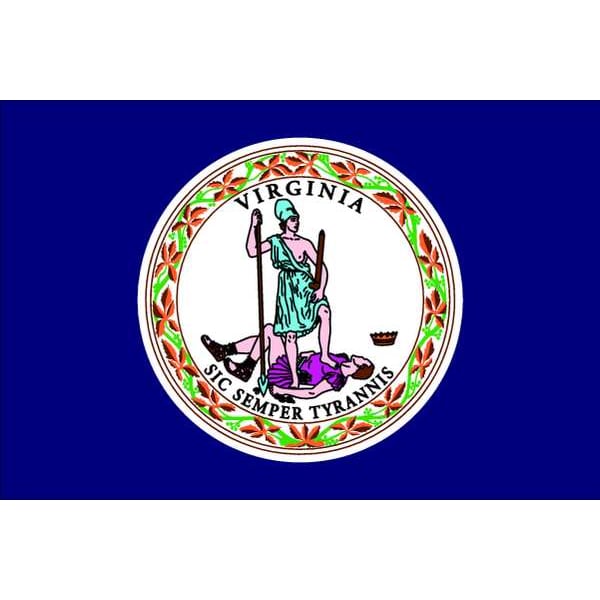 Annin Flagmakers Virginia State Flag, 3x5 Ft - 145660