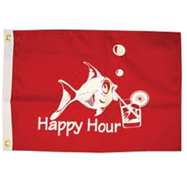 Taylormade-Adidas Taylor Made 5418 12 x18 in. Happy Hour Flag - T4V-5418