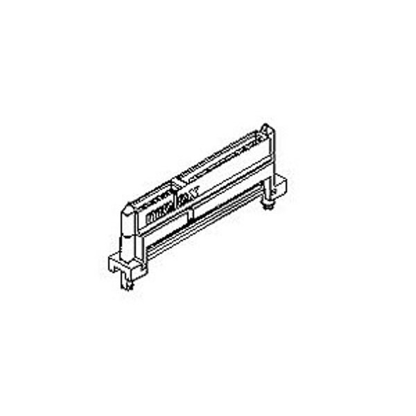 Conector de Telecomunicaciones y Comunicaciones de Datos de Molex, 22 contactos, hembra, recto, terminal de montaje superficial, receptáculo - 877811001