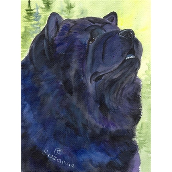 Patioplus 11 x 15 in. Chow Chow Flag Garden Size - PA252071