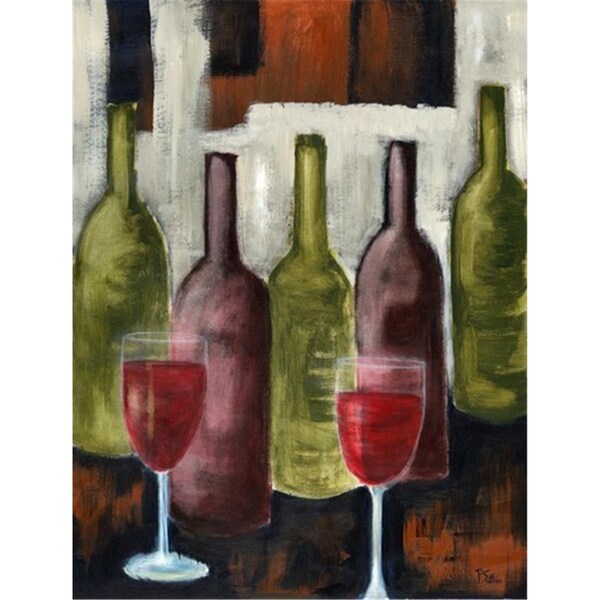 Carolines Treasures Red Wine by Petrina Sutton Flag Garden Size - PET0216GF
