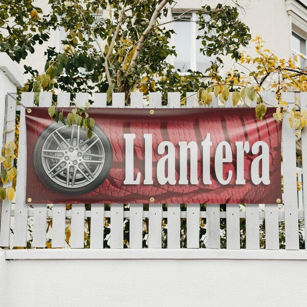 Signmission Llantera, 24 Inch x 72 Inch, Vinyl Banner - B-72-30727