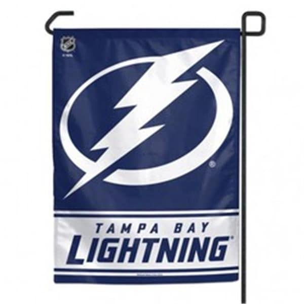 Wincraft Tampa Bay Lightning Flag 12x18 Garden Style 2 Sided - 3208514718