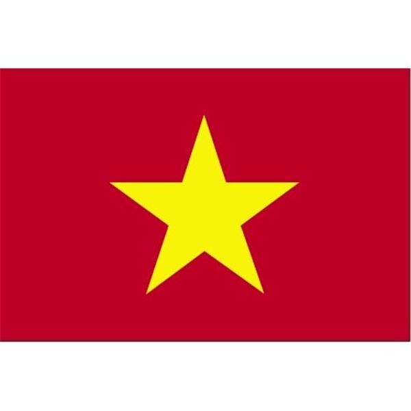 Annin Flagmakers Annin Flagmakers 199234 3 ft. x 5 ft. Nyl-Glo Vietnam Flag - 199234