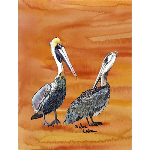 Patioplus 11 x 15 in. Pelican Flag Garden Size - PA247628