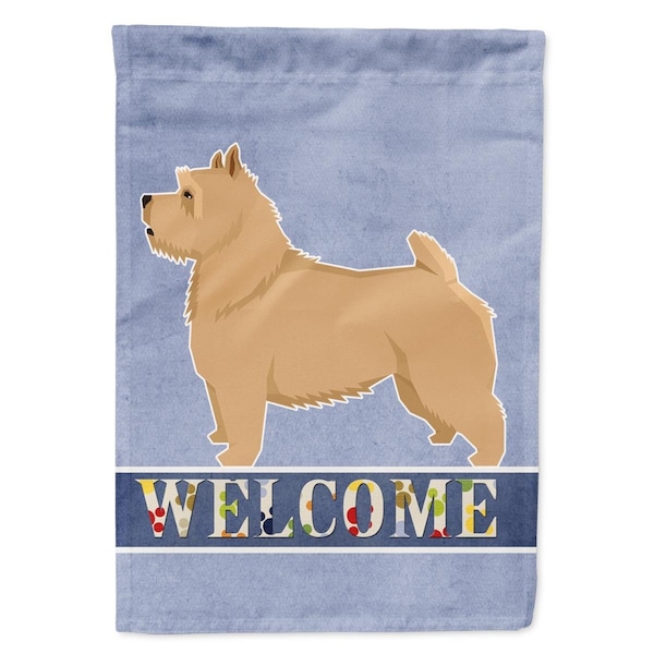 Carolines Treasures Norwich Terrier Welcome Flag Canvas House Size - CK3610CHF