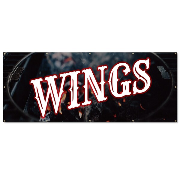 Signmission Wings, 48 Inch, Banner - B-120-30440