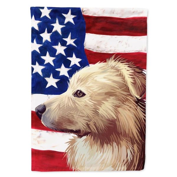 Carolines Treasures Himalayan Sheepdog Dog American Canvas House Flag - 28 x 0.01 x 40 in. - CK6559CHF