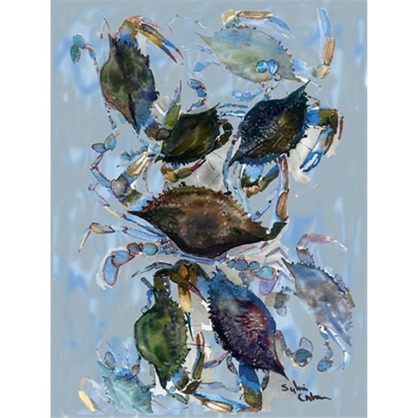 Carolines Treasures 11 x 15 in. Crab Flag Garden Size - 8016GF