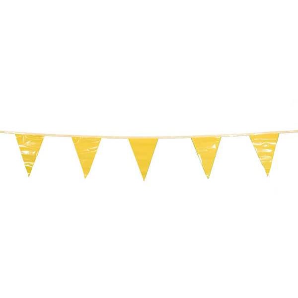 Cortina Safety Products PENNANT VINYL 100FT YELLOW - 03-405