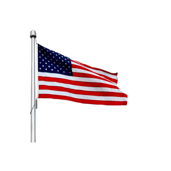 Global Flags Unlimited American Fly Bright Flag 4'x6' - 204023