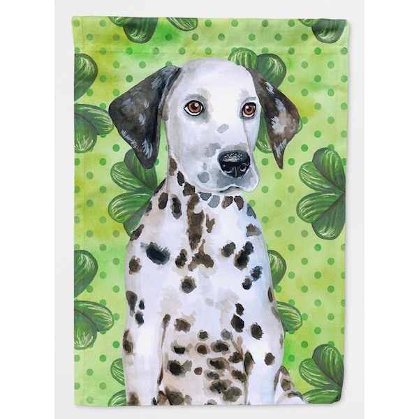 Patioplus Dalmatian Puppy St.Patricks Flag - Garden Size - PA891901
