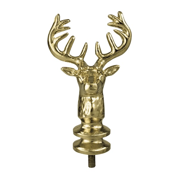 Global Flags Unlimited Metal Elk Head Orn Ferrule - 203728