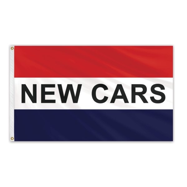 Global Flags Unlimited New Cars Message Flag 3'x5' Standard Flag - 204568