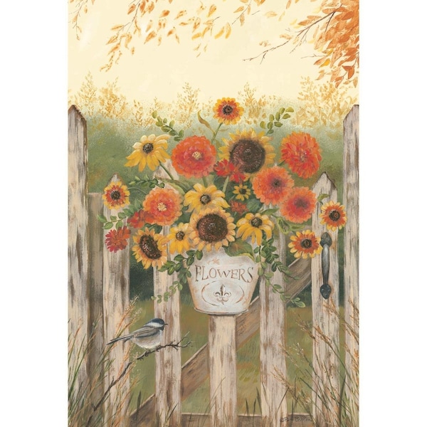 Magnolia Garden Flags 30 x 44 in. Garden Gate Polyester Garden Flag, Large - MA85697