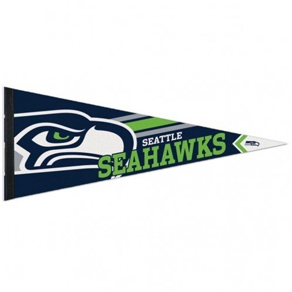 Caseys Seattle Seahawks Pennant 12x30 Premium Style - 3208514530