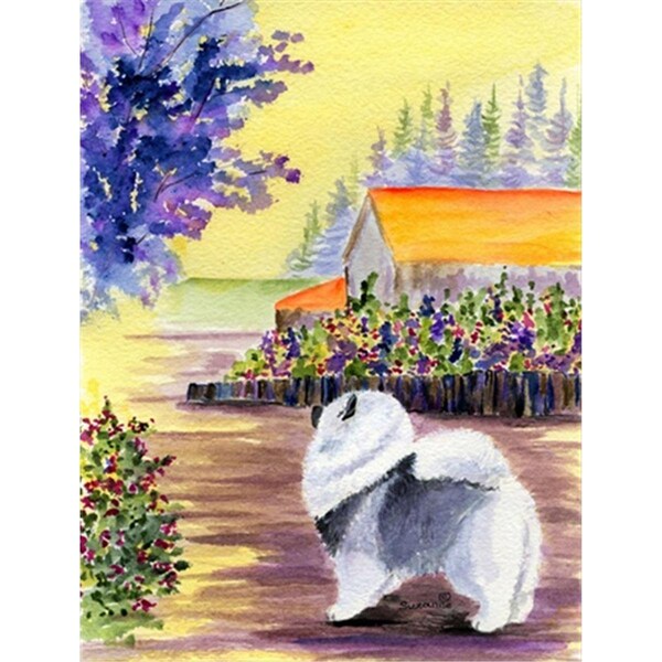 Patioplus Keeshond Flag - Garden Size; 11 x 15 in. - PA730407