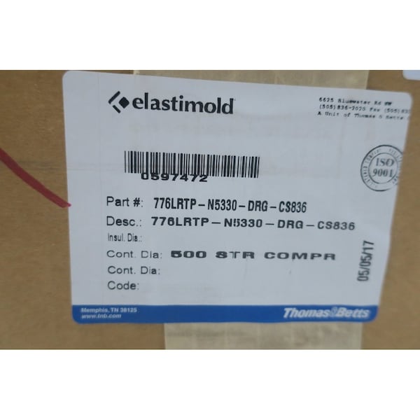 Kit de conectores Abb ELASTIMOLD 500STR, empalme de alambre de 34KV 600A y kit de tubos termocontráctiles - 776LRTP-N5330-DRG-CS836