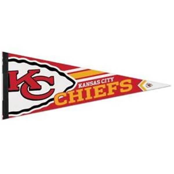 Caseys Kansas City Chiefs Pennant 12x30 Premium Style - 3208514514