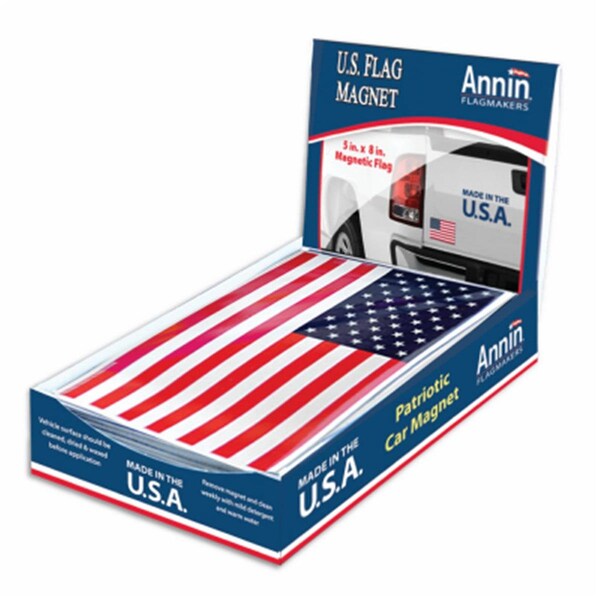 Annin Flagmakers 5 x 8 in. United States Patriotic Flag Magnet - 241617