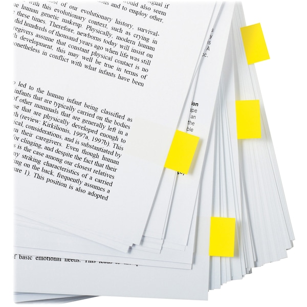 Post-It FLAGS, 1, 200CT, W/DISPNSR, YW PK - MMM680HVYW