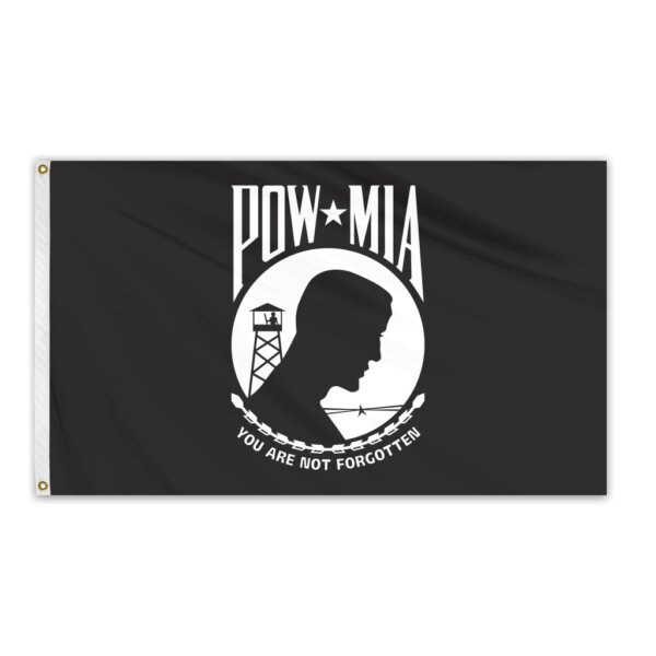 Global Flags Unlimited POW MIA Outdoor Fly Bright Flag 3'x5' - 204046