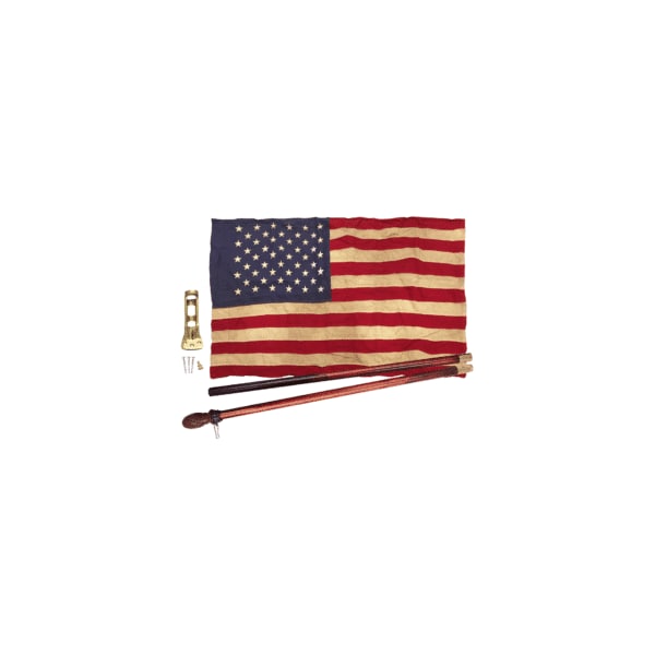 Global Flags Unlimited Heritage Series American 50 Star Flag Kit - 209004