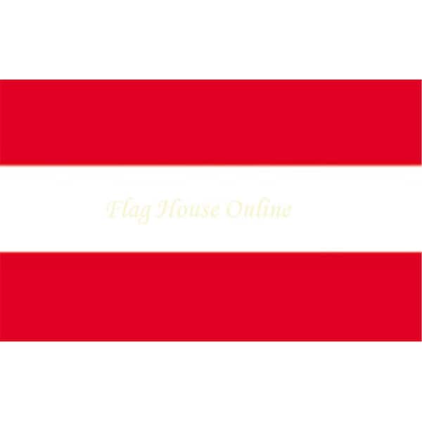 Ss Collectibles 3 ft. x 5 ft. Nyl-Glo Austria Flag - Red and White - SS2756239