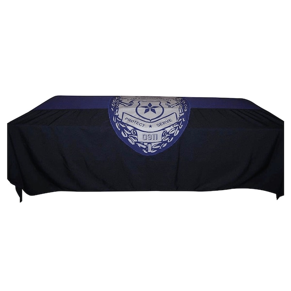 Global Flags Unlimited Police Memorial Drape 5'x9.5' - 208307