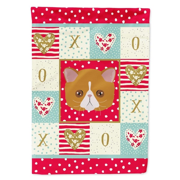 Carolines Treasures 28 x 0.01 x 40 in. Exotic Shorthair Cat Flag Canvas House Size - CK5117CHF