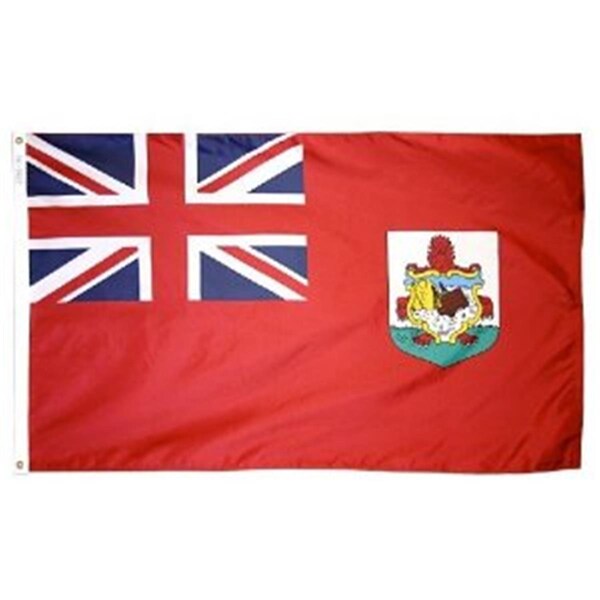 Ss Collectibles 4 ft. X 6 ft. Nyl-Glo Bermuda Flag - SS3325144