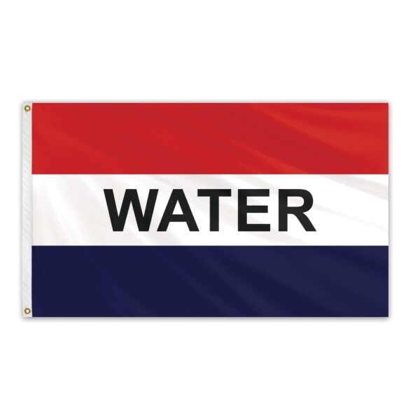 Global Flags Unlimited Water Message Flag 3'x5' Standard Flag - 204684
