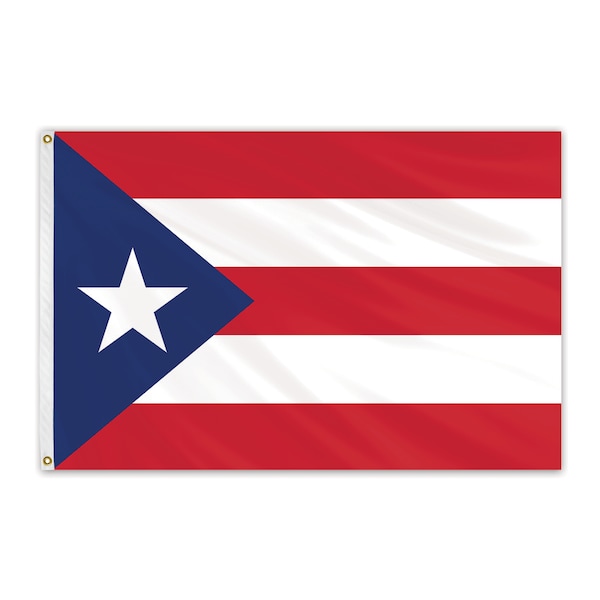 Global Flags Unlimited Puerto Rico Outdoor Nylon Flag 4'x6' - 200780