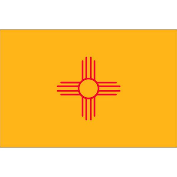 Annin Flagmakers New Mexico State Flag, 3x5 Ft - 143760