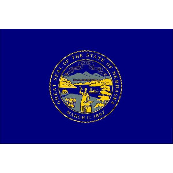 Annin Flagmakers Nebraska State Flag, 3x5 Ft - 143260