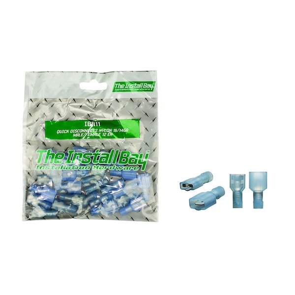 Desconexiones rápidas de Metra 16 14 GA M F Nylon - IBR11M