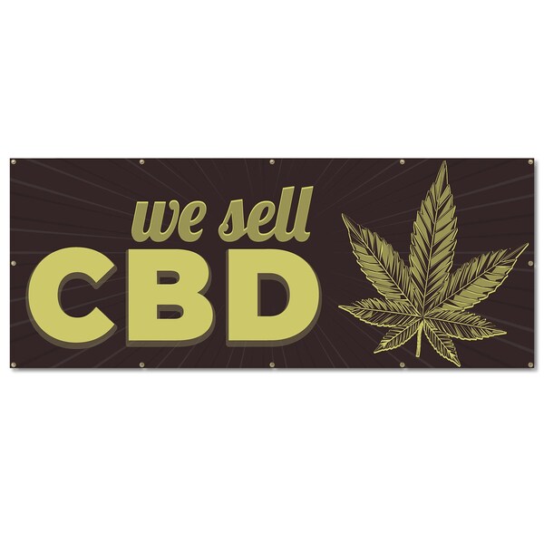 Signmission We Sell CDB, 48 Inch, Banner - B-120-30433