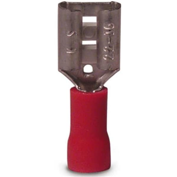 Gardner Bender 10-141F Desconexión Hembra - Paquete de 100; Rojo - 369835