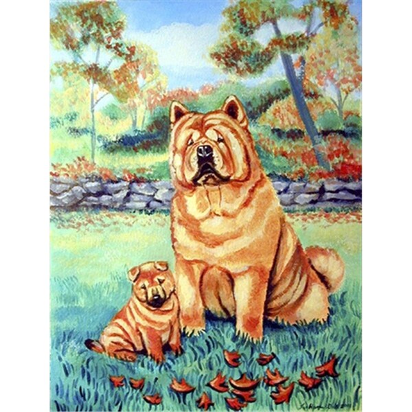 Patioplus Chow Chow Mommas Love Flag Garden Size - PA245823