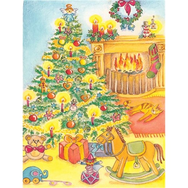 Patioplus Toys Around the Christmas Tree Flag Garden Size - PA754752