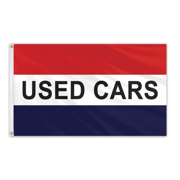 Global Flags Unlimited Used Cars Message Flag 3'x5' Standard Flag - 204583