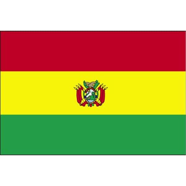 Ss Collectibles 5 ft. X 8 ft. Nyl-Glo Bolivia Government Flag - SS171036