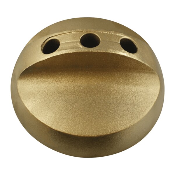 Global Flags Unlimited Three Hole Gold Floor Stand - 203753