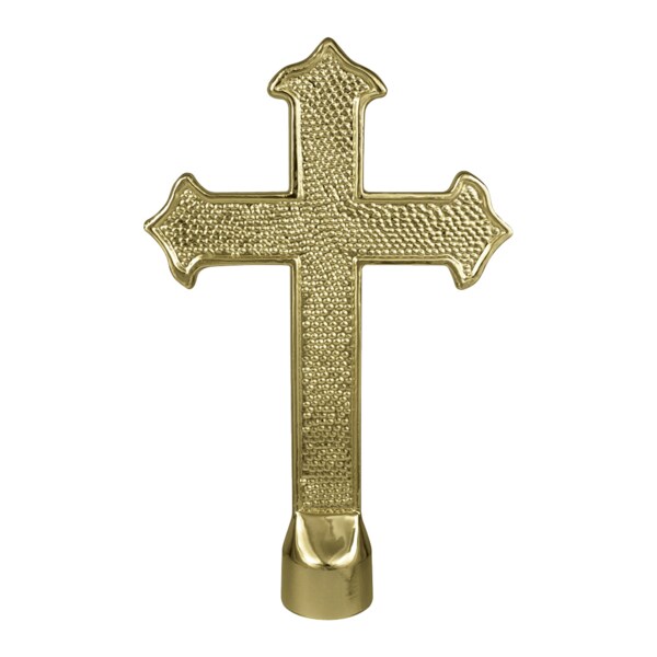 Global Flags Unlimited Metal Fancy Cross Orn No Hardware - 203675