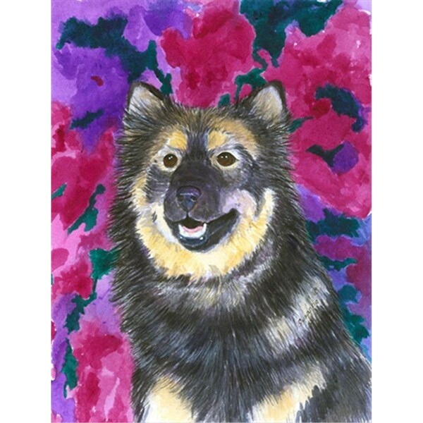 Patioplus 28 x 40 in. Finnish Lapphund House Size Canvas Flag - PA246113