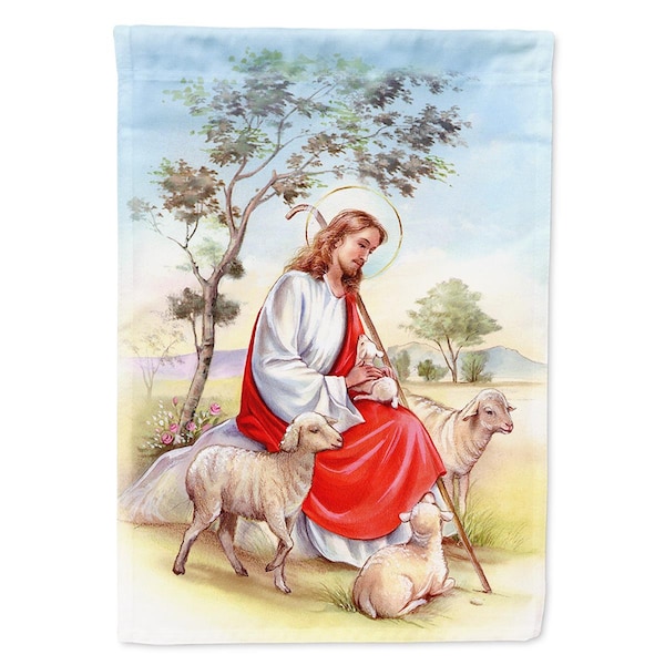 Patioplus Jesus Holding Lamb Garden Size Flag - PA2881095