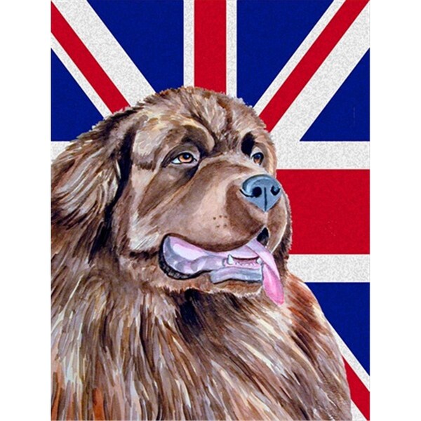 Patioplus Newfoundland With English Union Jack British Flag Flag Garden Size - PA248041